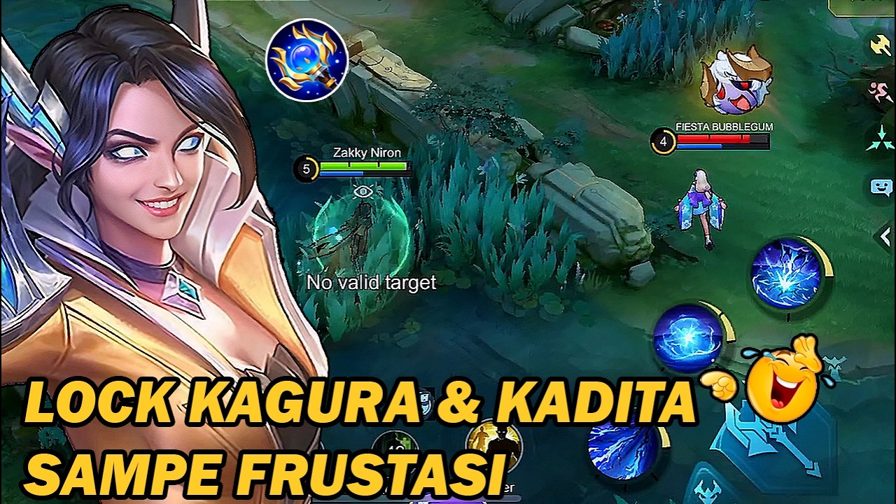 EUDORA MODE SEMAK!! LOCK KAGURA & KADITA SI PALING JAGO SAMPE KESAL‼️- MLBB