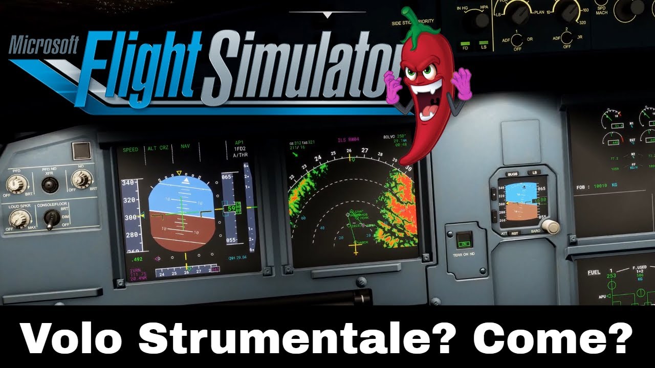 Microsoft Flight Simulator 2020 -  Come fare un volo IFR su Airbus A320 Neo -- Tutorial Ita 4K