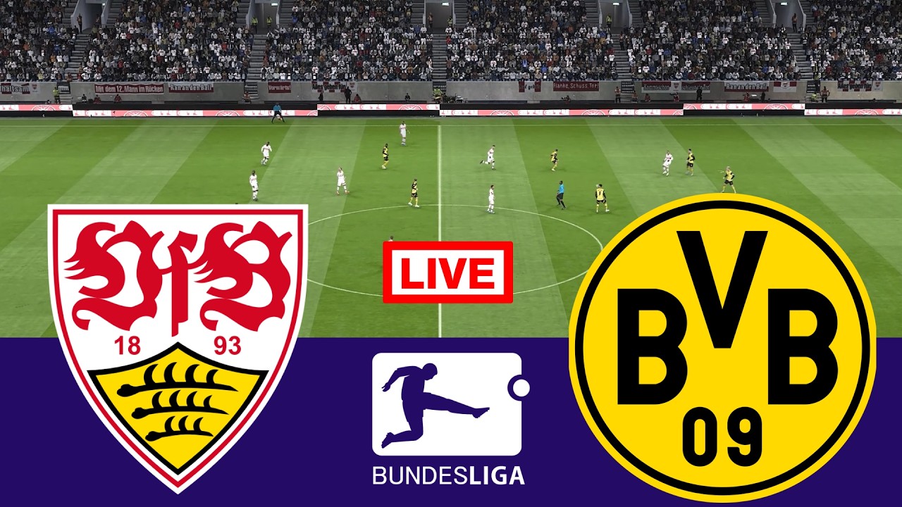 🔴 LIVE : VfB Stuttgart gegen Dortmund | Bundesliga 2025/26 | Vollst&auml;ndiges Spiel-Streaming