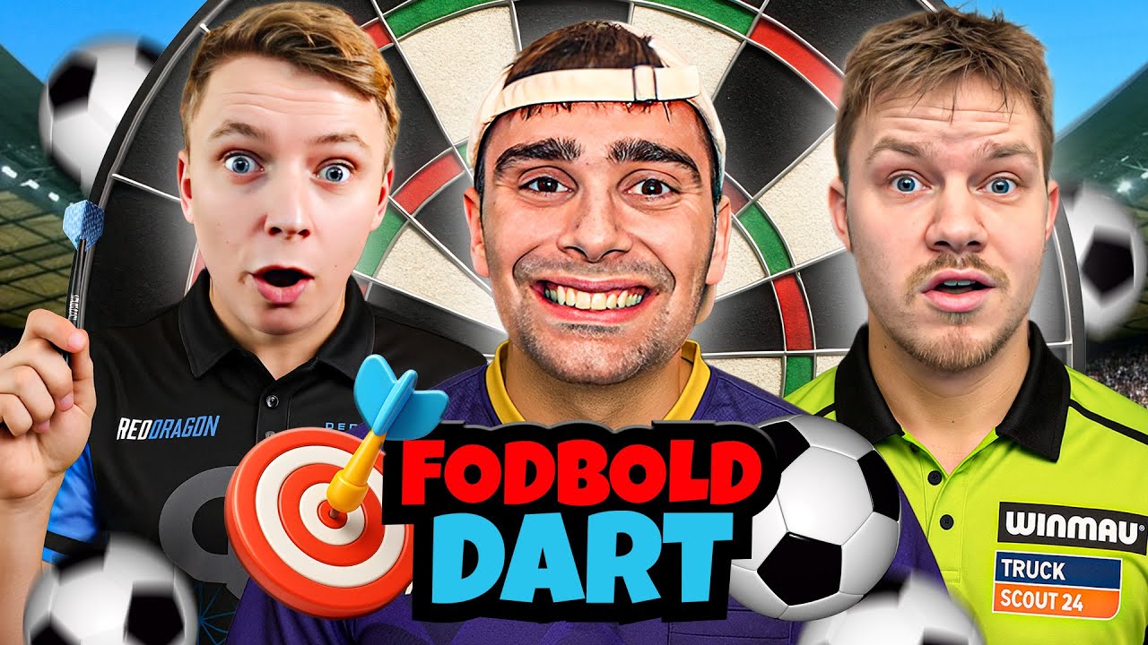 FODBOLD DART MED JK OG BÆKKELUND!