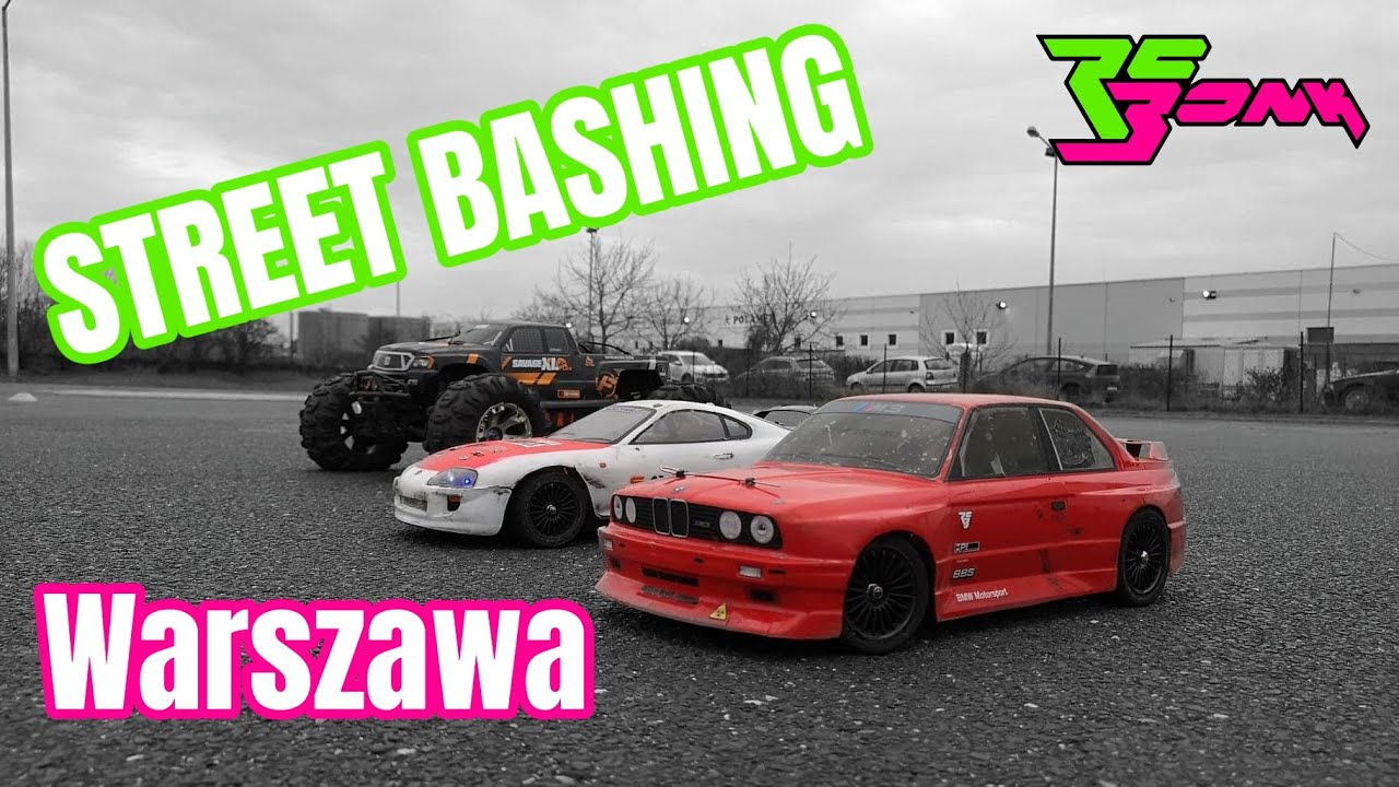 STREET BASHING: Traxxas 4-tec, Slash, HPI Savage, Maverick Strada | RC Bonk
