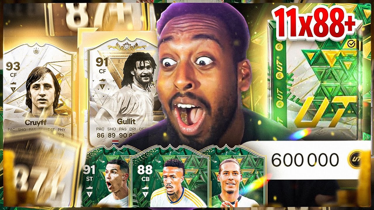 600k PACK???💀100x 87+ BASE/CENT PICK W CONTENT🌲30x 11x 88+ PACK das KRANKESTE PACK JEMALS💥I EA FC