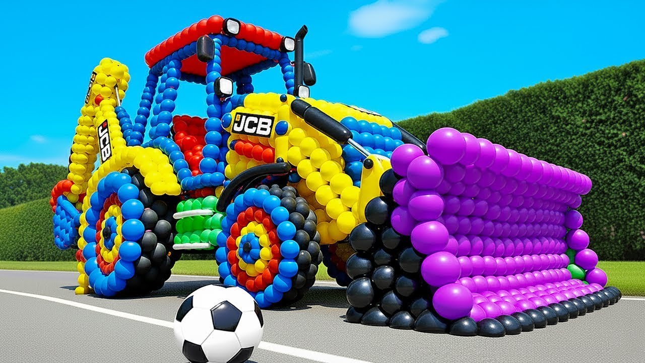 The mascot vibrato assistant JCB placed on the football field is popular, co-produced, and creative