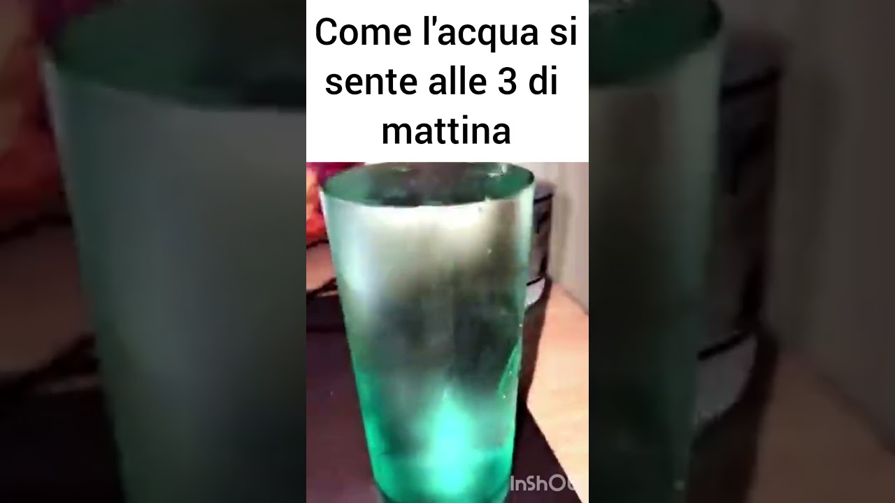 L'acqua alle 3 di mattina 🥵🤤 #shorts #3am #memes #perte #edit #og