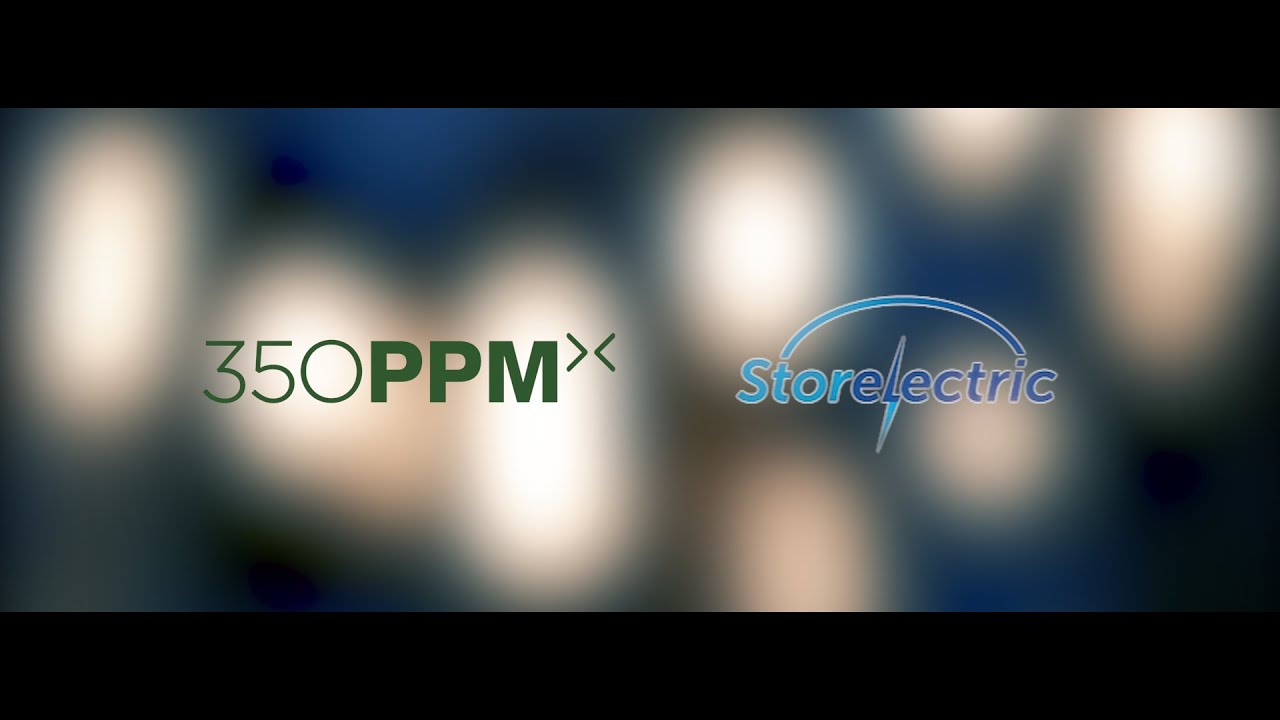 350ppm Event 13/12/18: Storelectric - Energy Storage for a Sustainable Future