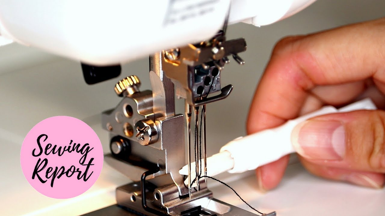 How to Thread a Coverstitch Machine | Janome CoverPro 1000CPX | Pink Castle Fabrics | SEWING REPORT