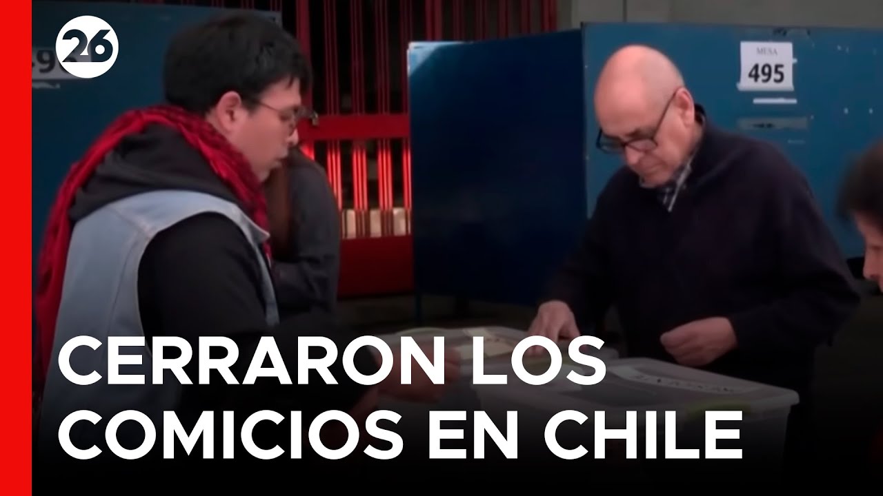 🇨🇱 AHORA - CHILE | Cerró la votación y se esperan los resultados de las elecciones