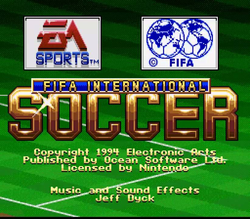 FIFA International Soccer Intro - SNes (HD)