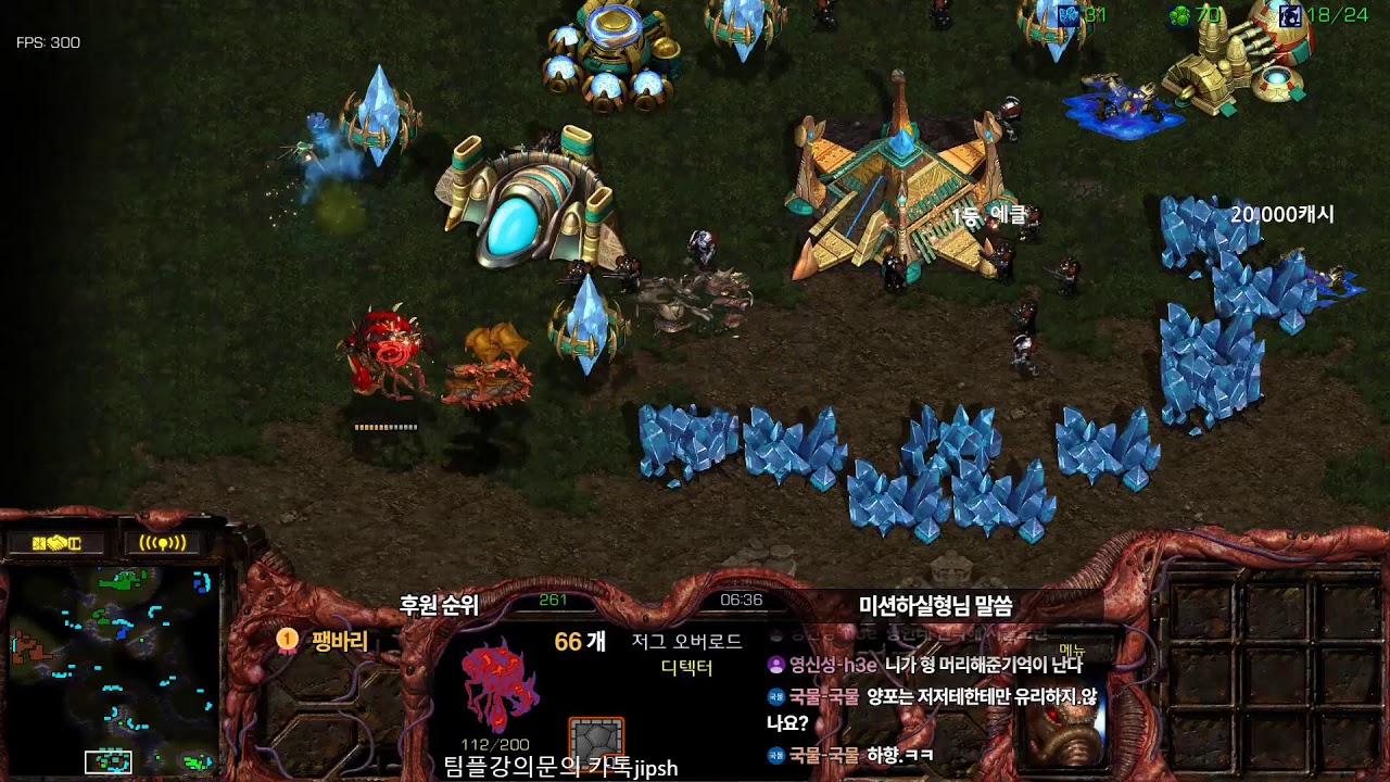 [스틱] 3vs3초고수 저녁생방 스타 헌터 팀플 스타크래프트 늑대77연승 기록방송 StarCraft 2026.01.20 화요일