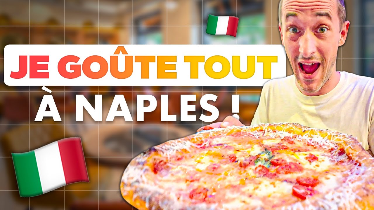 Je défonce toutes les spécialités culinaires de Naples ! (j’en mange 18)