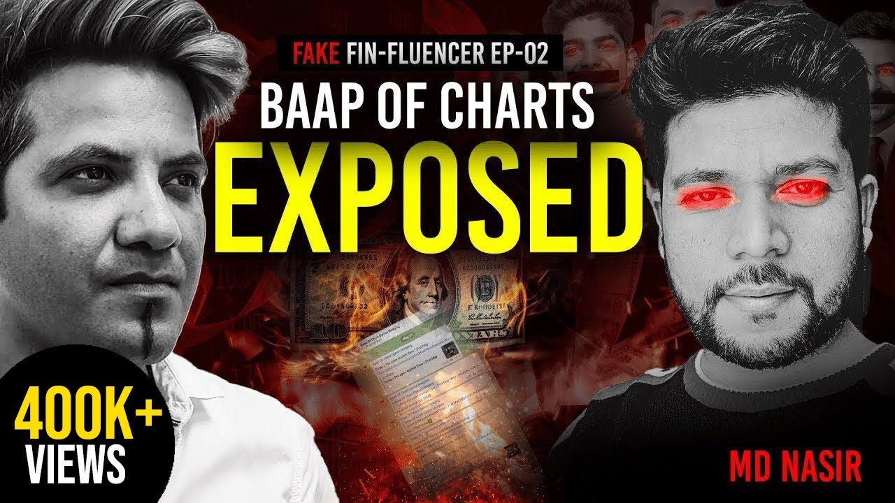 This Finfluncer Does Every Stock Market Fraud - A Digital Blogger Exposed | Baap of Charts Ep-2