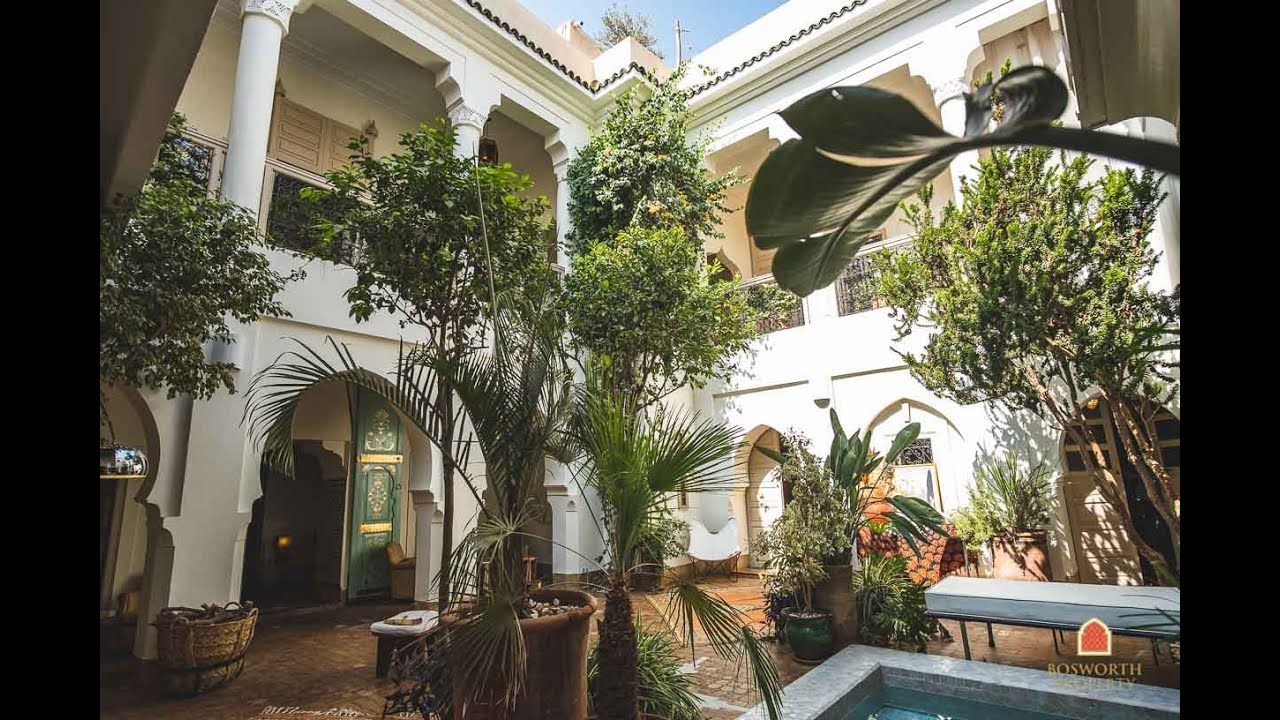 Elegant Guesthouse Riad For Sale Marrakech