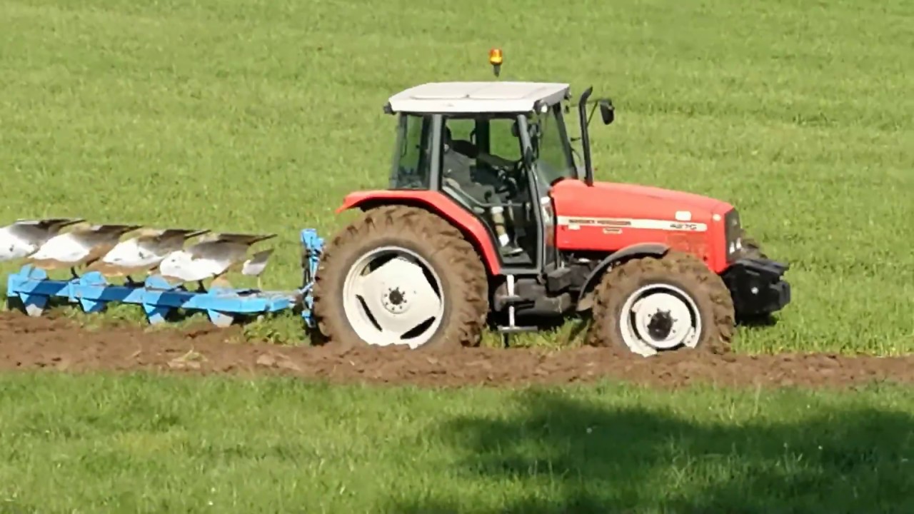 Orka pod pszenice 2017( massey ferguson 4270 + lemken opal  )
