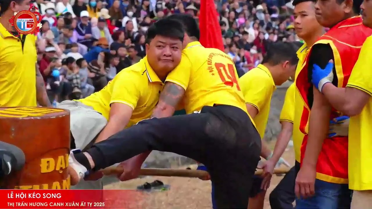LỄ HỘI KÉO SONG THỊ TRẤN HƯƠNG CANH XUÂN ẤT TỴ 2025 MÙNG 5 TẾT