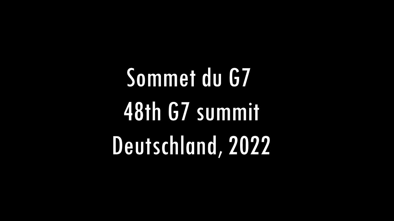 48th G7 Summit, Germany, 2022