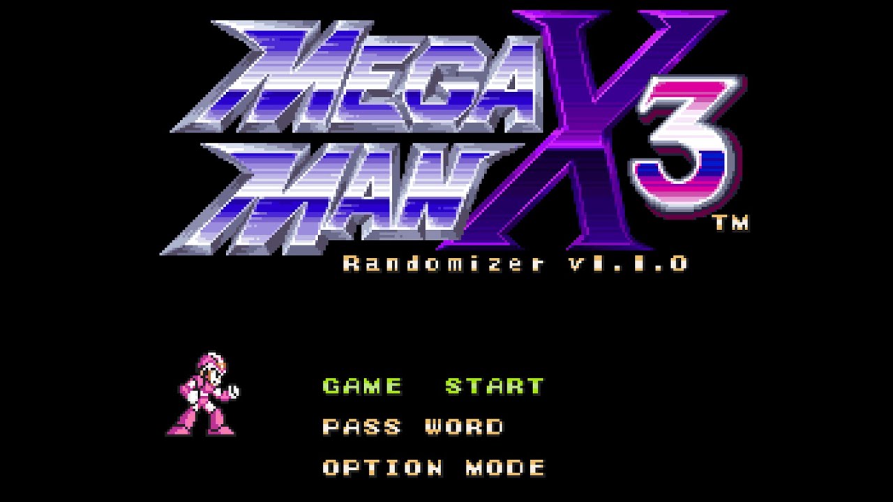 Mega Man X3 Randomizer w/ SR