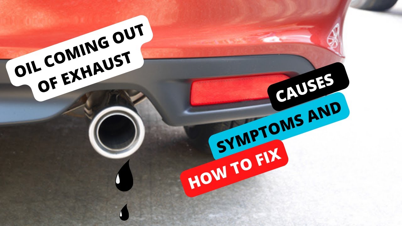 Why is Oil Coming Out of Exhaust Pipe (Causes & How to Fix)