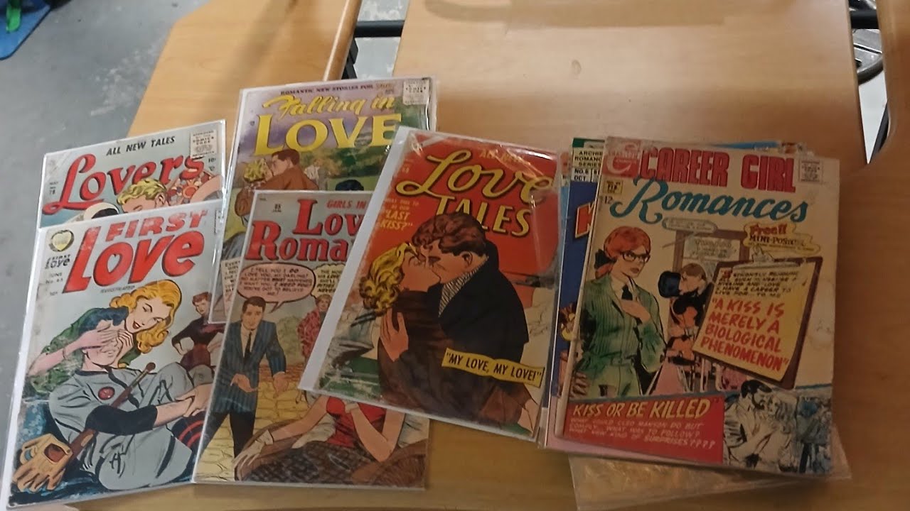 Got Some Romance Comics From Whatnot and Visited the $1 Bin
