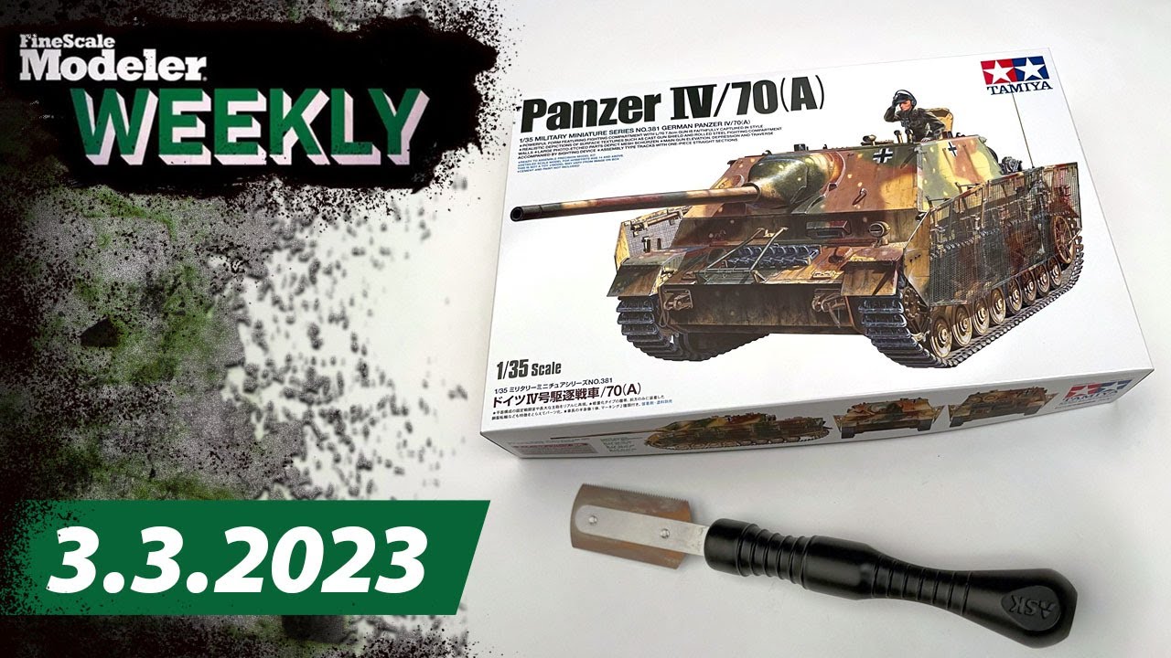 FineScale Modeler Weekly: New model kits from Tamiya, Academy, AMT, and ICM and discusses razor saws