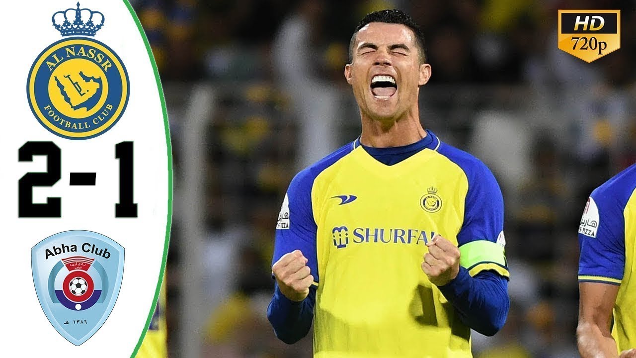 🔥Ronaldo SHOCKS🔥Fans with Incredible Freekick Goal | ⚽NASSR vs ABHA⚽