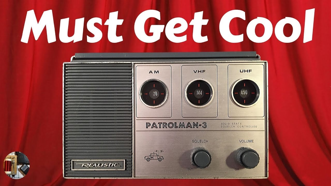 Realistic Patrolman 3 AM VHF UHF Radio Review