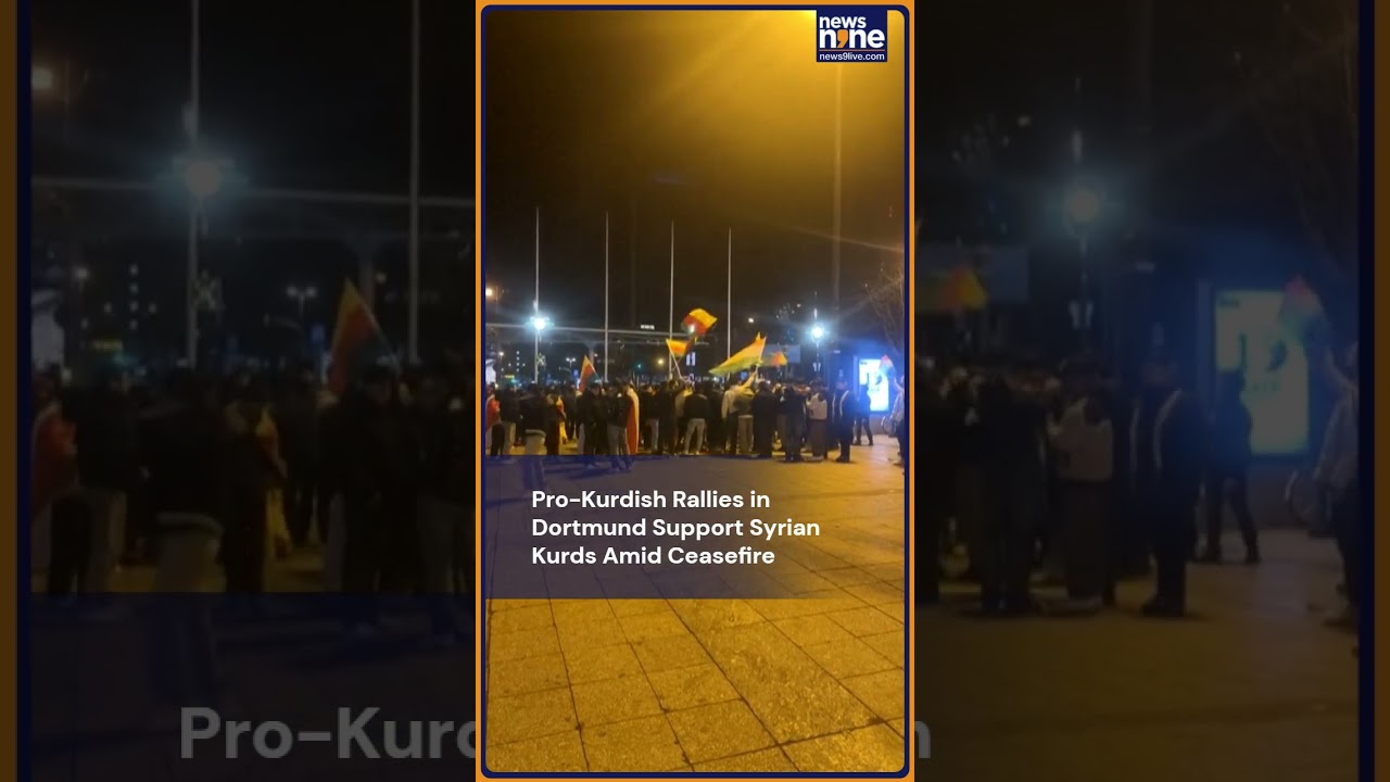 Pro-Kurdish Rallies in Dortmund Support Syrian Kurds Amid Ceasefire