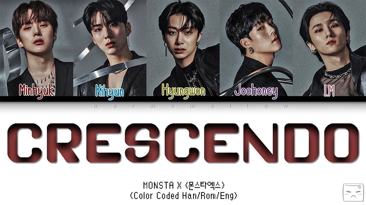 MONSTA X (몬스타엑스) - 춤사위 (CRESCENDO) Lyrics (Color Coded Han/Rom/Eng)