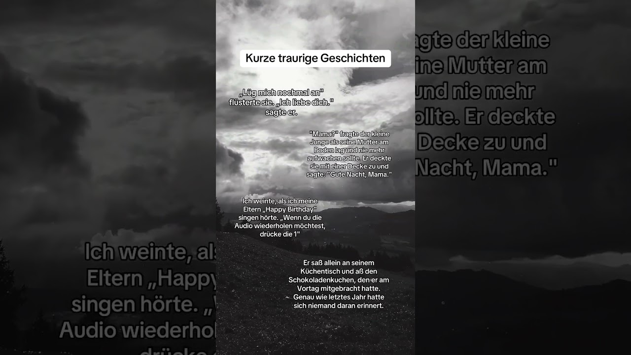 Kurze traurige Geschichte #youtubeshorts #liebe #goviral #sad #traurig