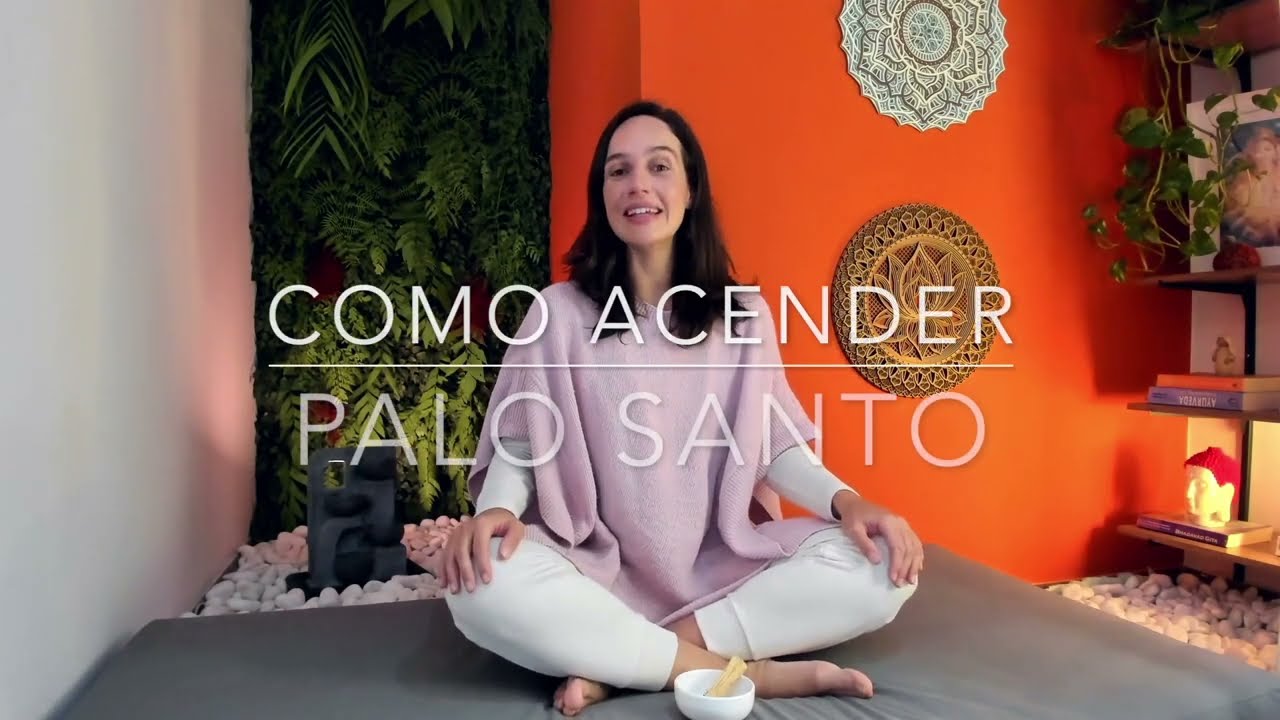 Como acender o Palo Santo