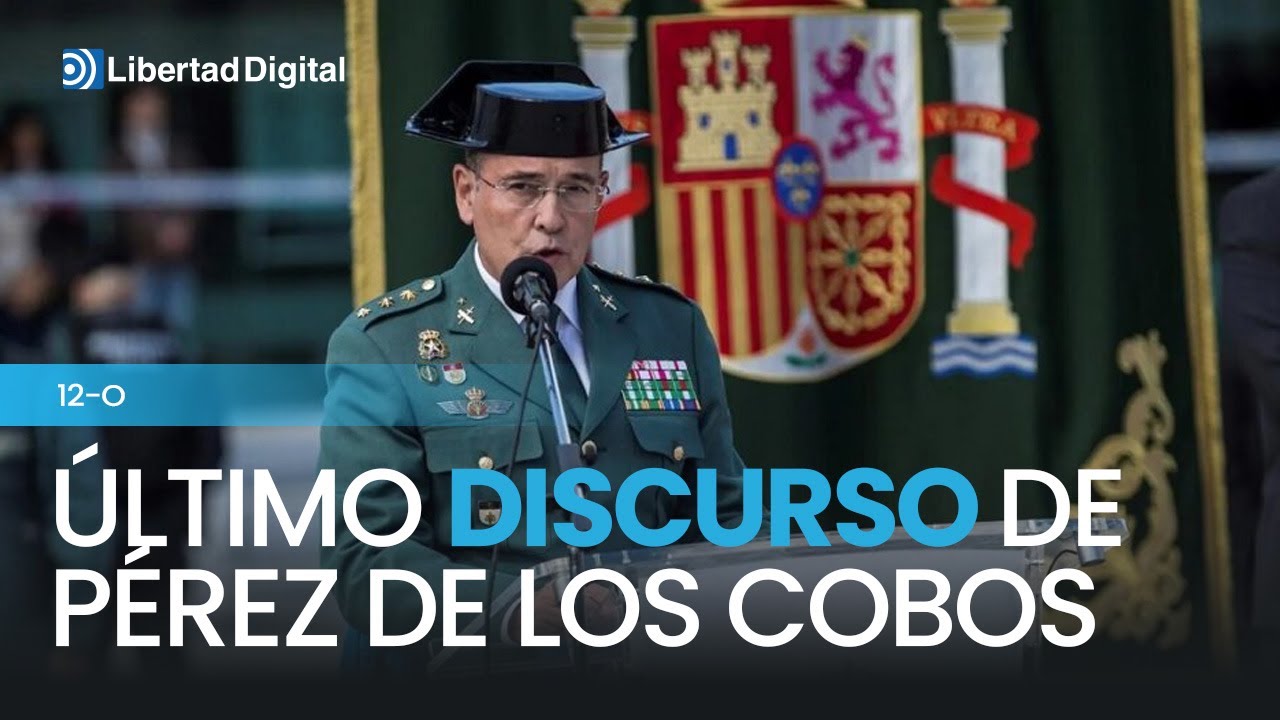 El adiós de Pérez de los Cobos lleno de mensajes contra el ministro Marlaska