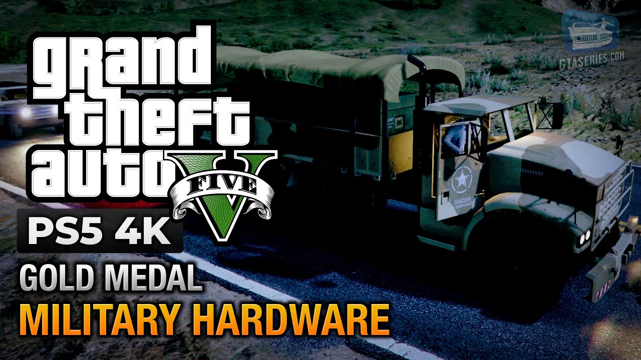 GTA 5 PS5 - Mission #50 - Military Hardware [Gold Medal Guide - 4K 60fps]