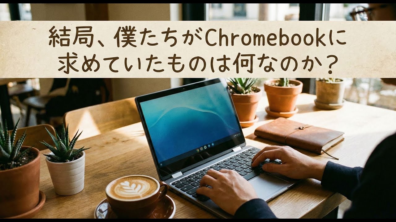 結局、僕たちがChromebookに求めていたものは何なのか？【雑談】
