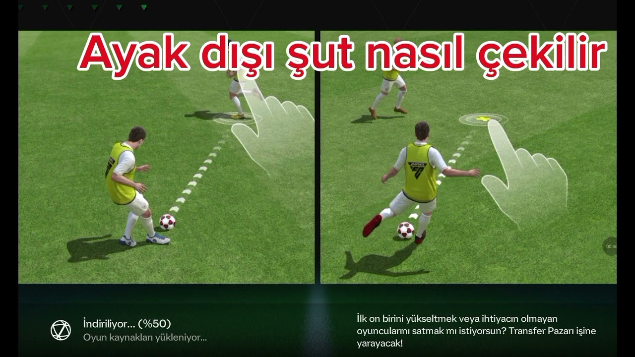 AYAK DIŞI ŞUT NASIL ÇEKİLİR