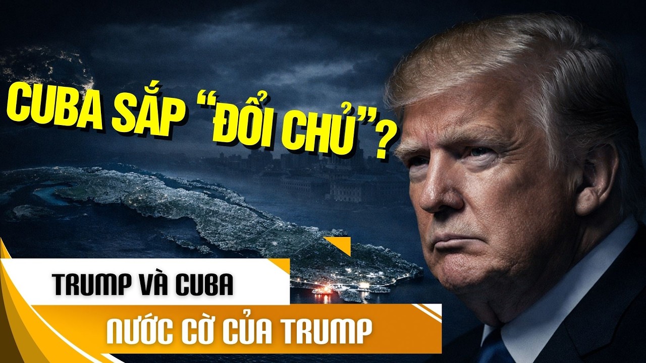 CARIBE CHẤN ĐỘNG: TRUMP SẼ “NUỐT TRỌN” CUBA VÀ BIẾN HÒN ĐẢO THÀNH SIÊU CĂN CỨ QUÂN SỰ?