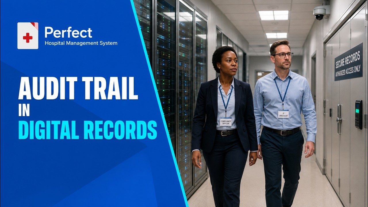 Audit trail in Hospital Digital Records | Perfect Hospital Management System Tutorial