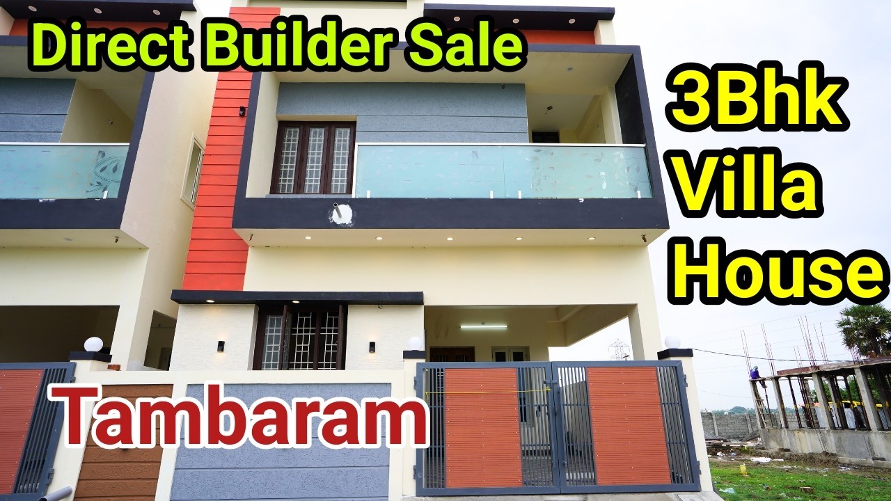 Продажа виллы 3BHK в Тамбараме, Маппеду