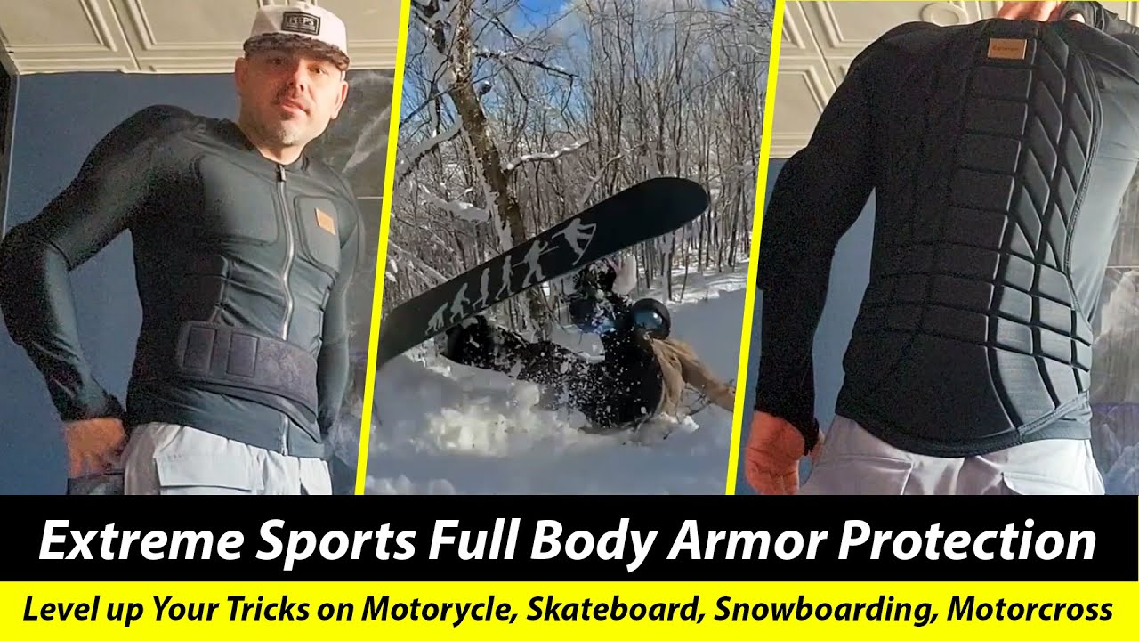 Benken Body Armor Suit for Skateboard, Snowboarding, Hockey, Mountain Biking, Motorcycle Other Sport