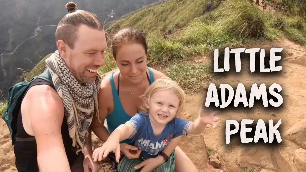 Taking a TODDLER baby up to Little Adams Peak in ELLA, Sri Lanka | Video Blog 45