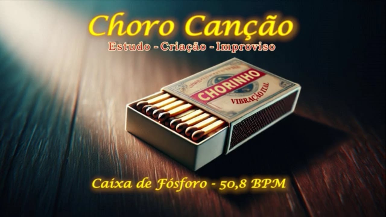BASE DE CHORINHO- 50,8 BPM - CAIXA DE FÓSFORO SIMULANDO UM PANDEIRO - LOOP PERCUSIVO