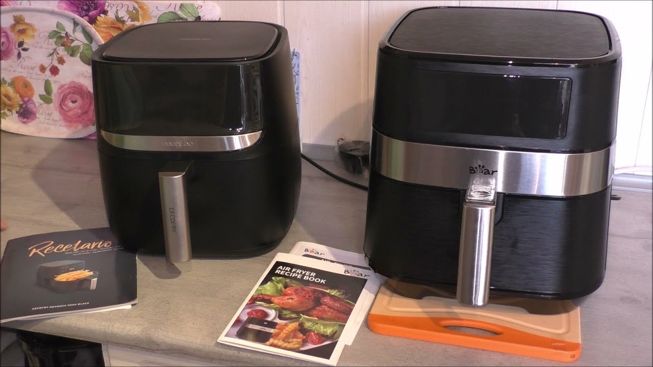 XXL Airfryer von Cecotec im Vergleich mit dem Airfryer von Bear
