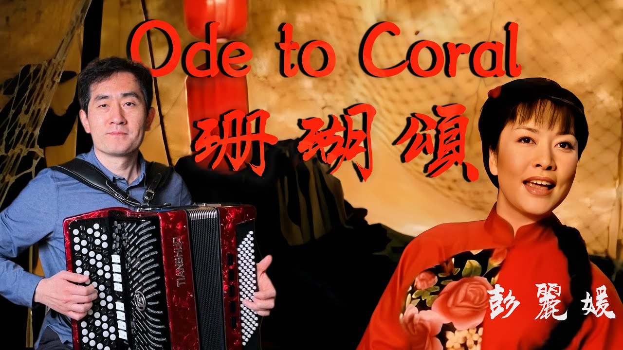珊瑚頌 | 彭麗媛 | 經典歌曲 | 手風琴翻奏 | 仲凱手風琴