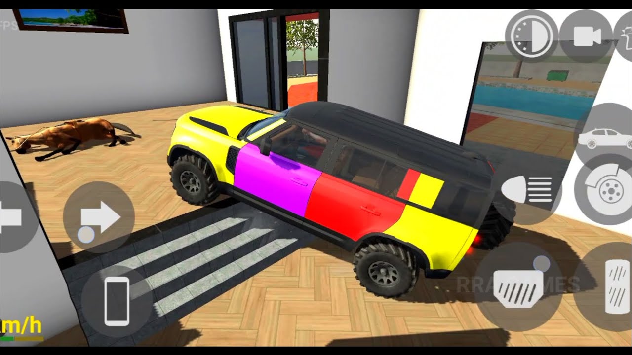 Franklin Order Buy Modified Defender Wala Game Car Game Gadi Indian Car Simulator Game! RRA GAMES#82