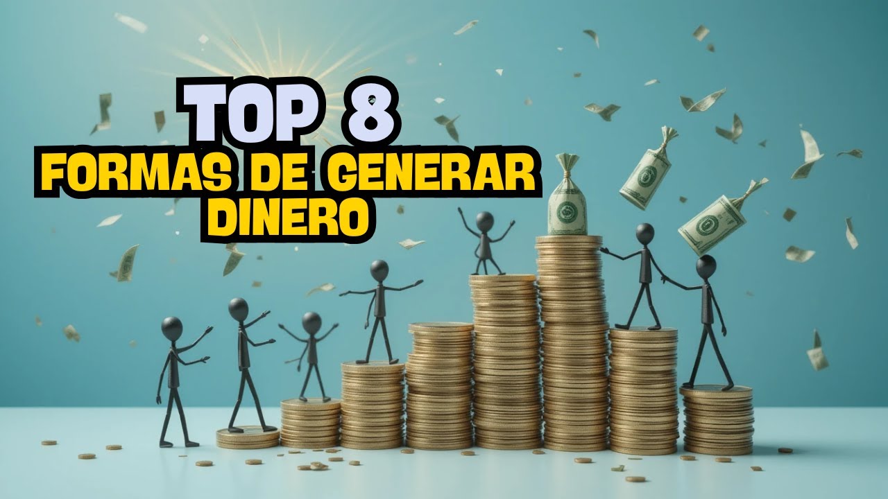 8 Formas de Ganar Dinero que Nadie te Enseñó en la Escuela 💸📈