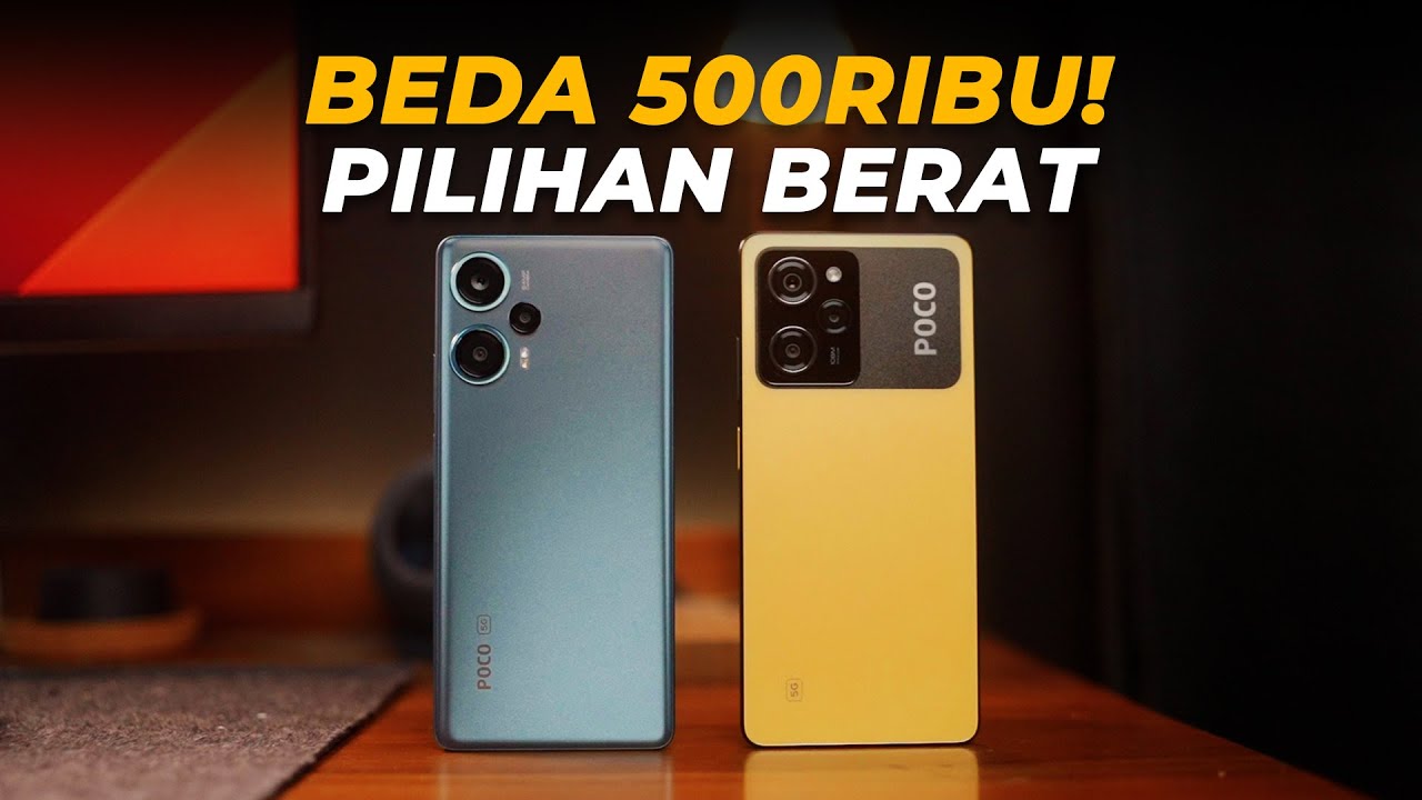 Beda 500Rb, BEDA JAUH! - Poco F5 vs Poco X5 Pro