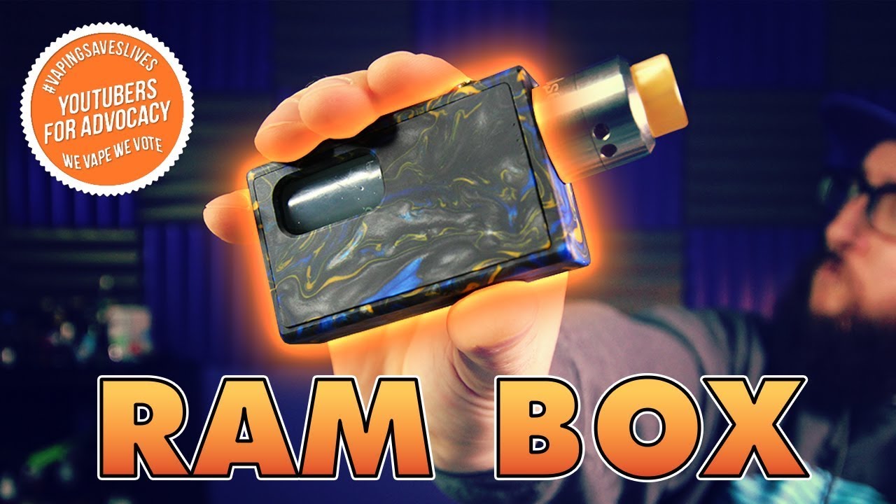 Stentorian RAM Squonker Box Mod Review