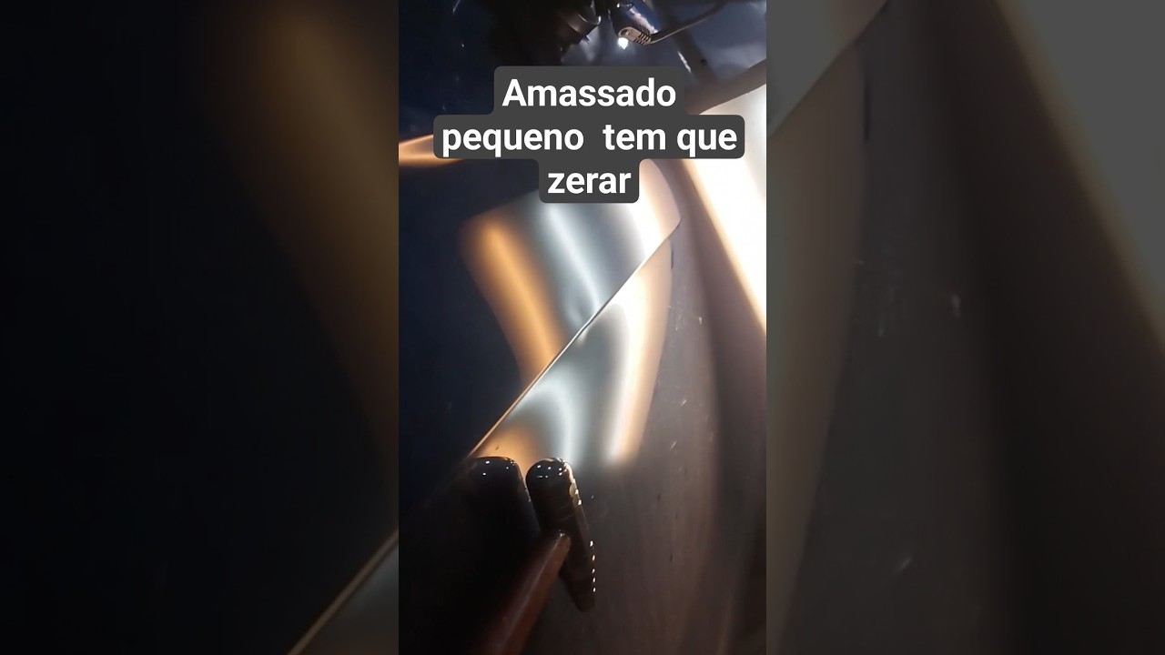 Amassado pequeno tem que zerar!#martelinhodeouro #funilaria #funilariaexpress #pdr