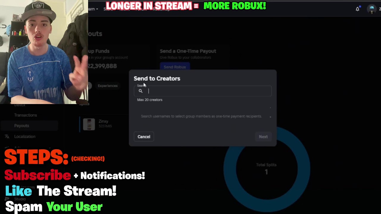 🔴 Giving 250,000 Robux to Every Viewer LIVE! (Roblox Robux Live) Free Robux Giveaway