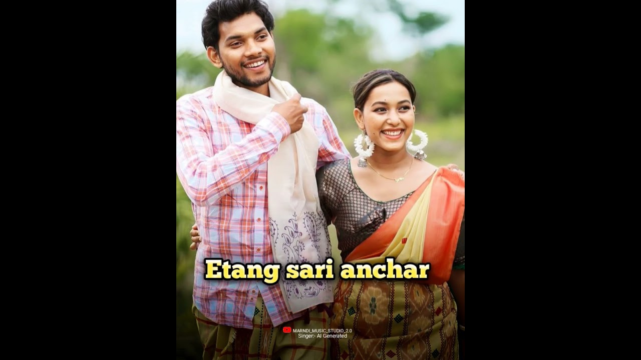 Etang Sari Anchar New Santali Romantic Cover Song//#santali  #etang #viral 