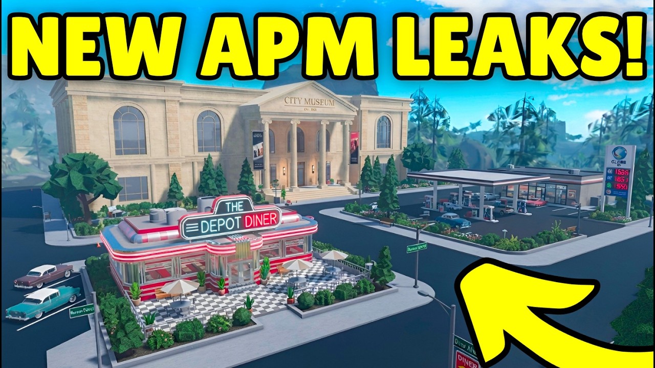 BRAND NEW APM TEASERS LEAKED! (New Buildings) | Roblox American Plains Mudding