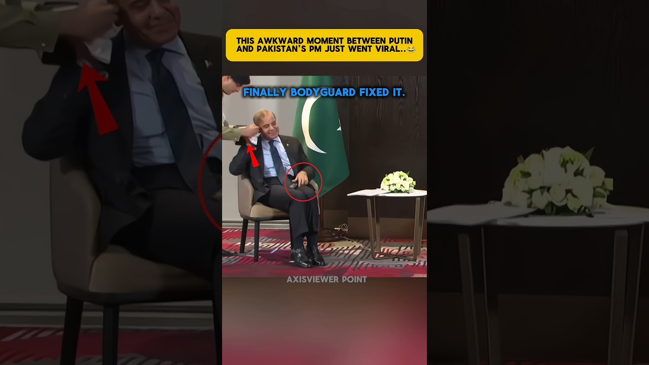 Putin's Reaction to Pakistan PM Goes Viral 😅